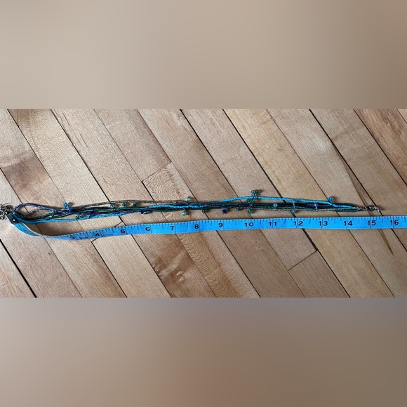 Multi strand bead necklace - Picture 3 of 3